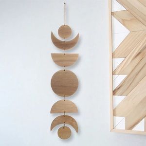 Moon Wooden Wall Decor